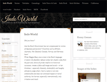 Tablet Screenshot of myindoworld.com